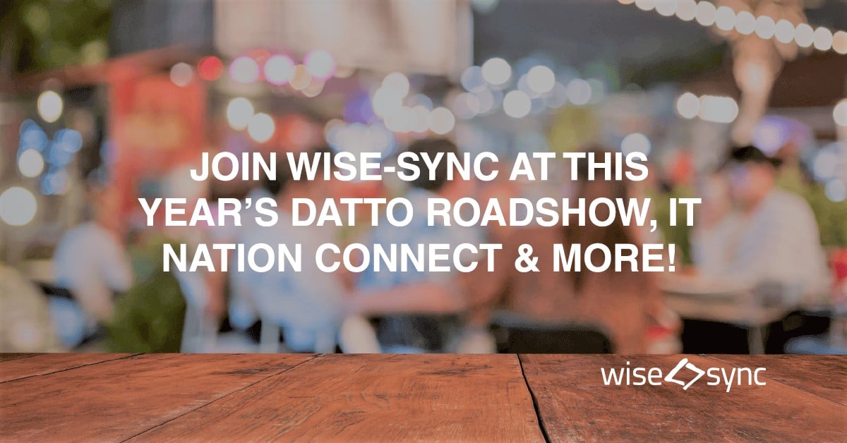 Join us at the Datto Roadshow, IT Nation Connect and more!